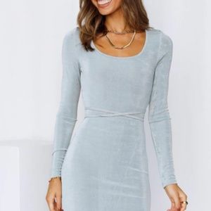 Hello Molly I THINK OF YOU DRESS SAGE